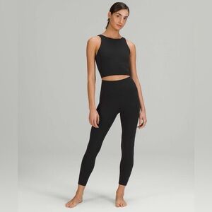 lululemon black align 25” High-Waisted Leggings size 8